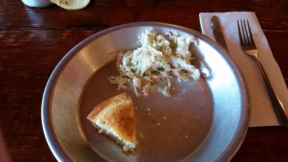 Cornbread and Coleslaw