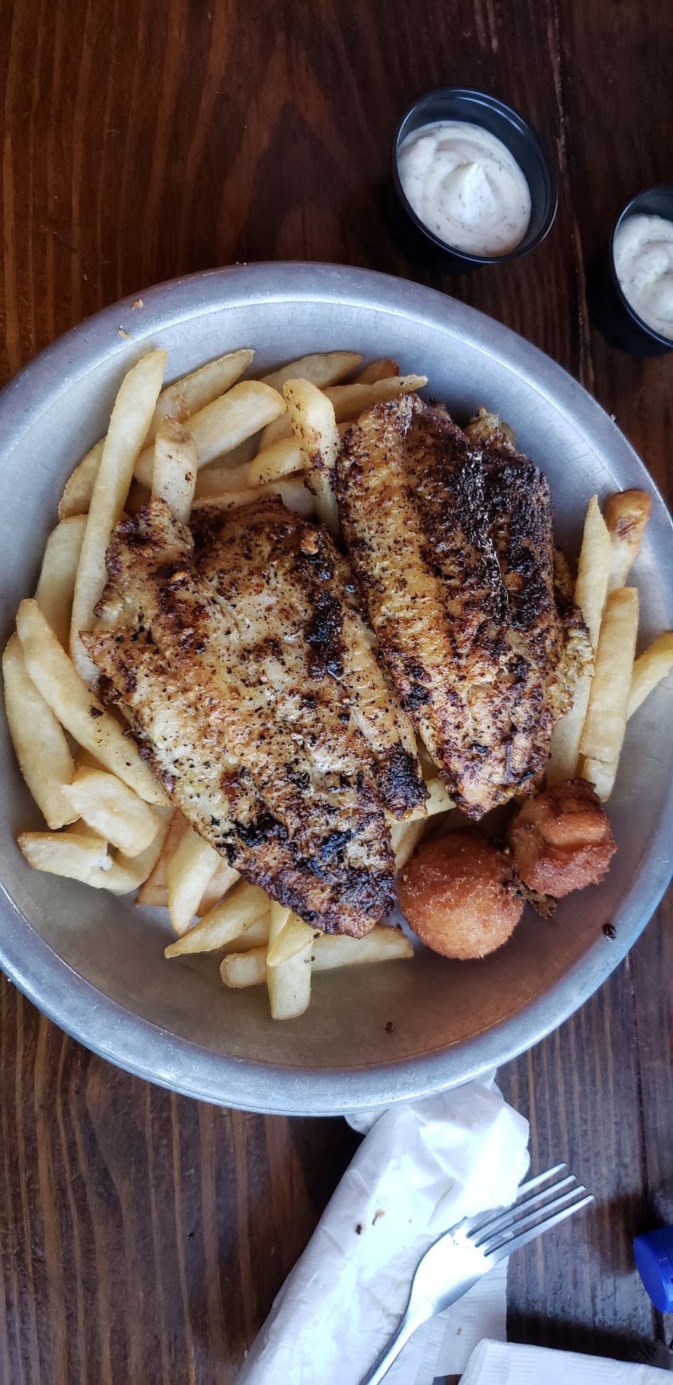 Grilled Catfish Filet Special